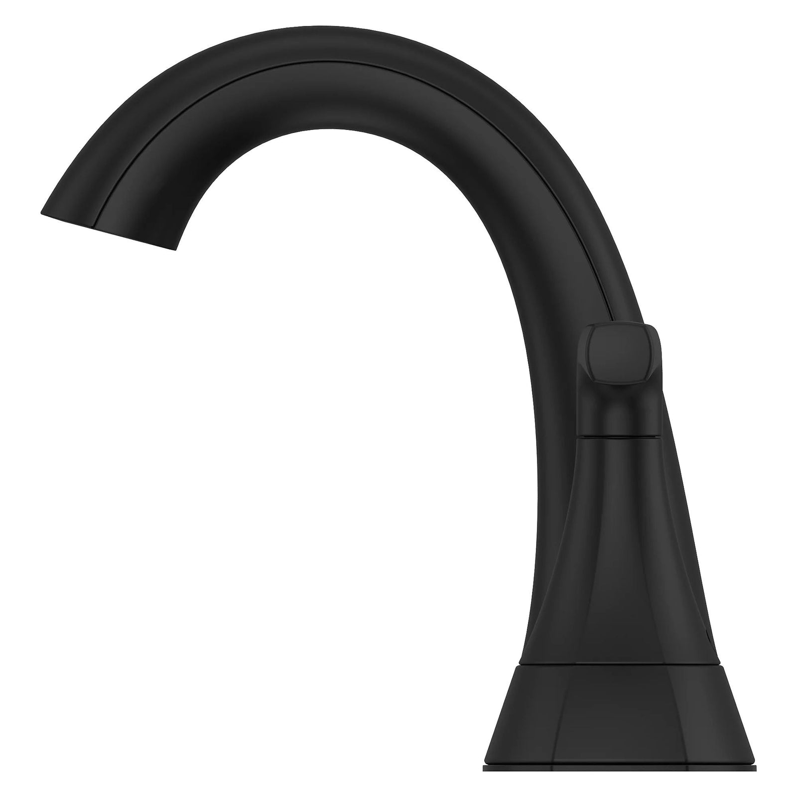 Rancho Double Handle 4-in Centreset Bathroom Sink Faucet Push & Seal Drain, WaterSense Certified, Matte Black A5D5 - product image 3