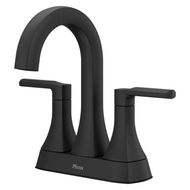 Vaneri 4-in Centreset Bath Faucet, Matte Black P9Y4 - product image 1