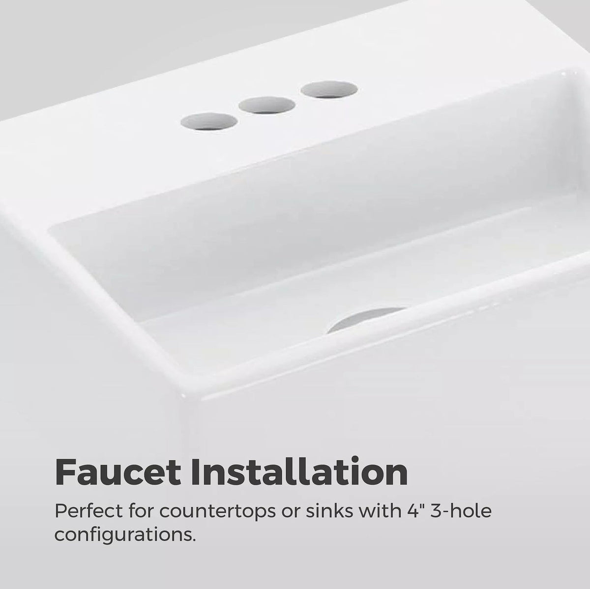 Vaneri 4-in Centreset Bath Faucet, Matte Black P9Y4 - product image 7