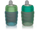 Soft Sippy Cup, Blue/Green, 2-pk D5P2 - product image 1