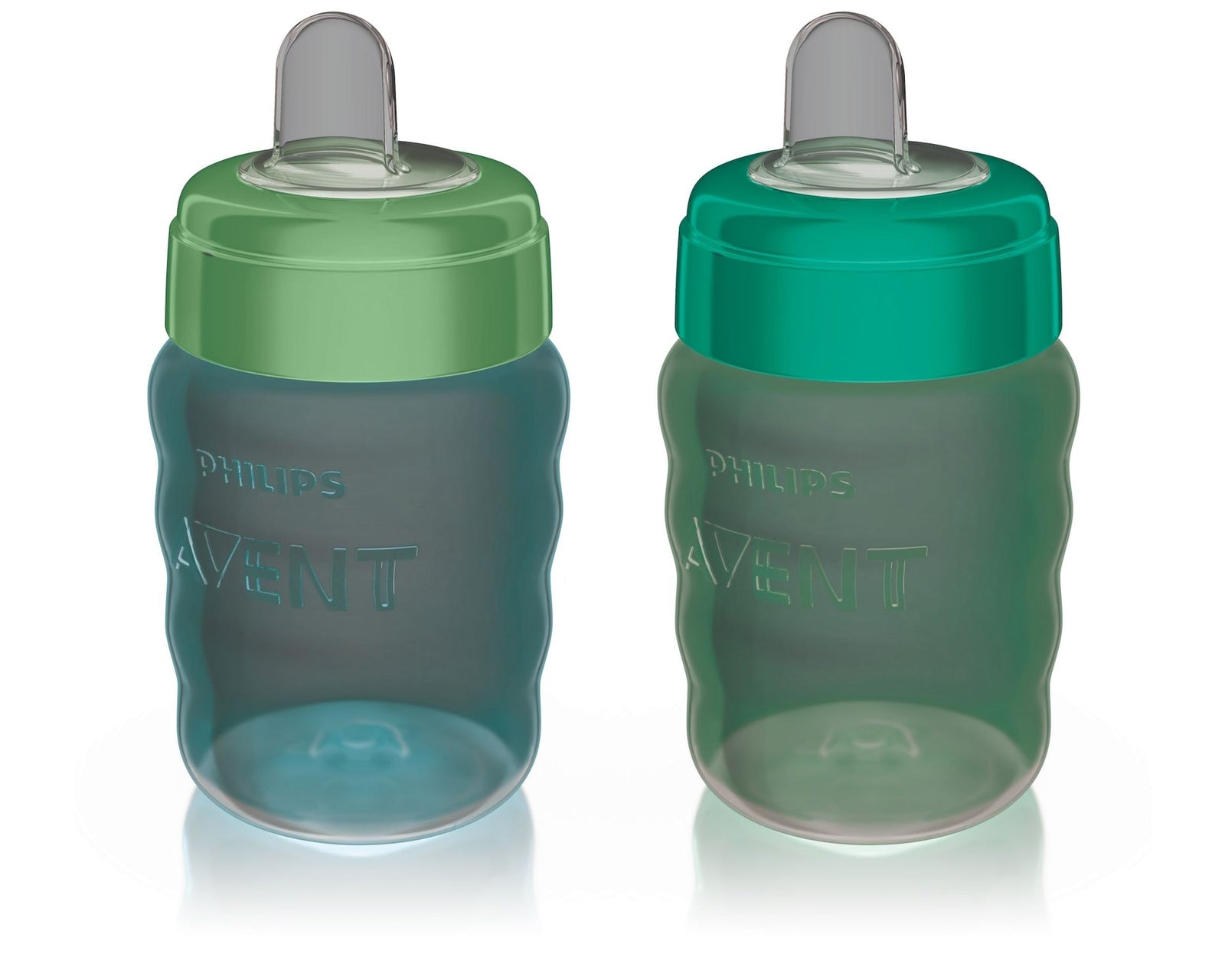 Soft Sippy Cup, Blue/Green, 2-pk D5P2 - product image 1