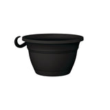Pride Eclipse Hanging Plastic Basket Round Planter with Saucer Tray, Assorted Sizes S2R3 - product image 1