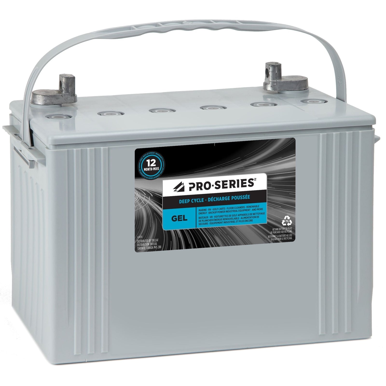 PRO-SERIES AGM Group Size 4D Battery Y6T9 - product image 1