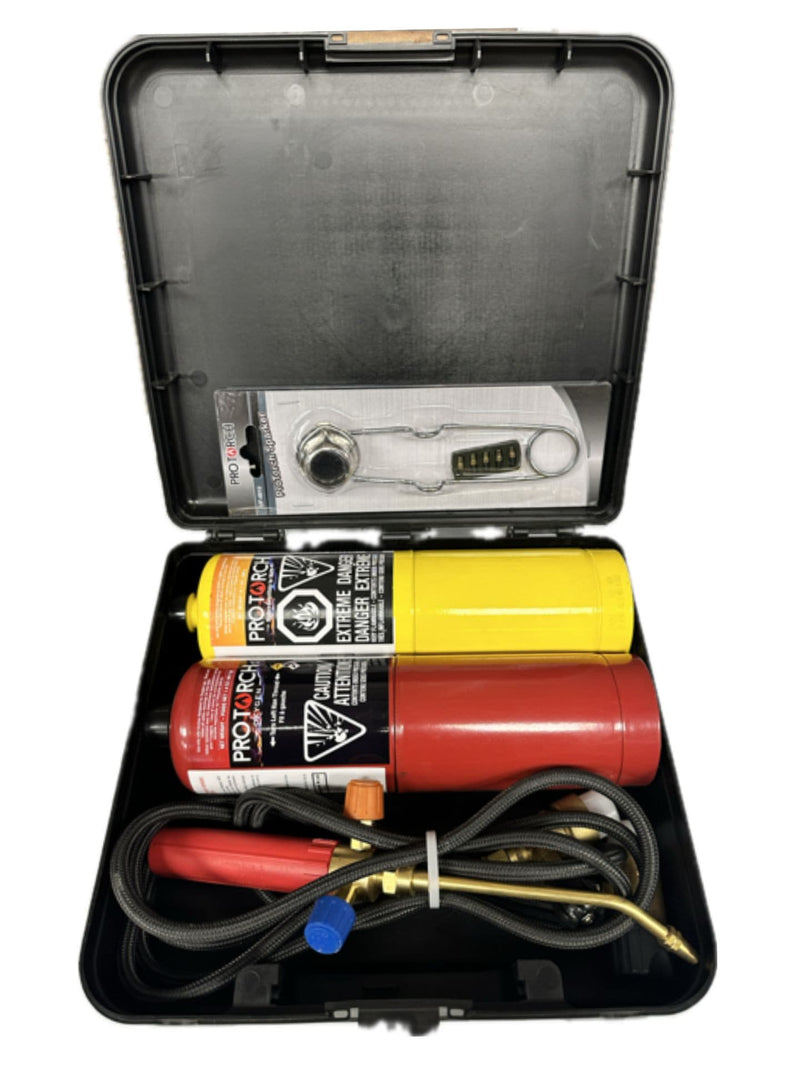Torch Oxi-Mapp Brazing Torch Kit with Storage Case D6I2