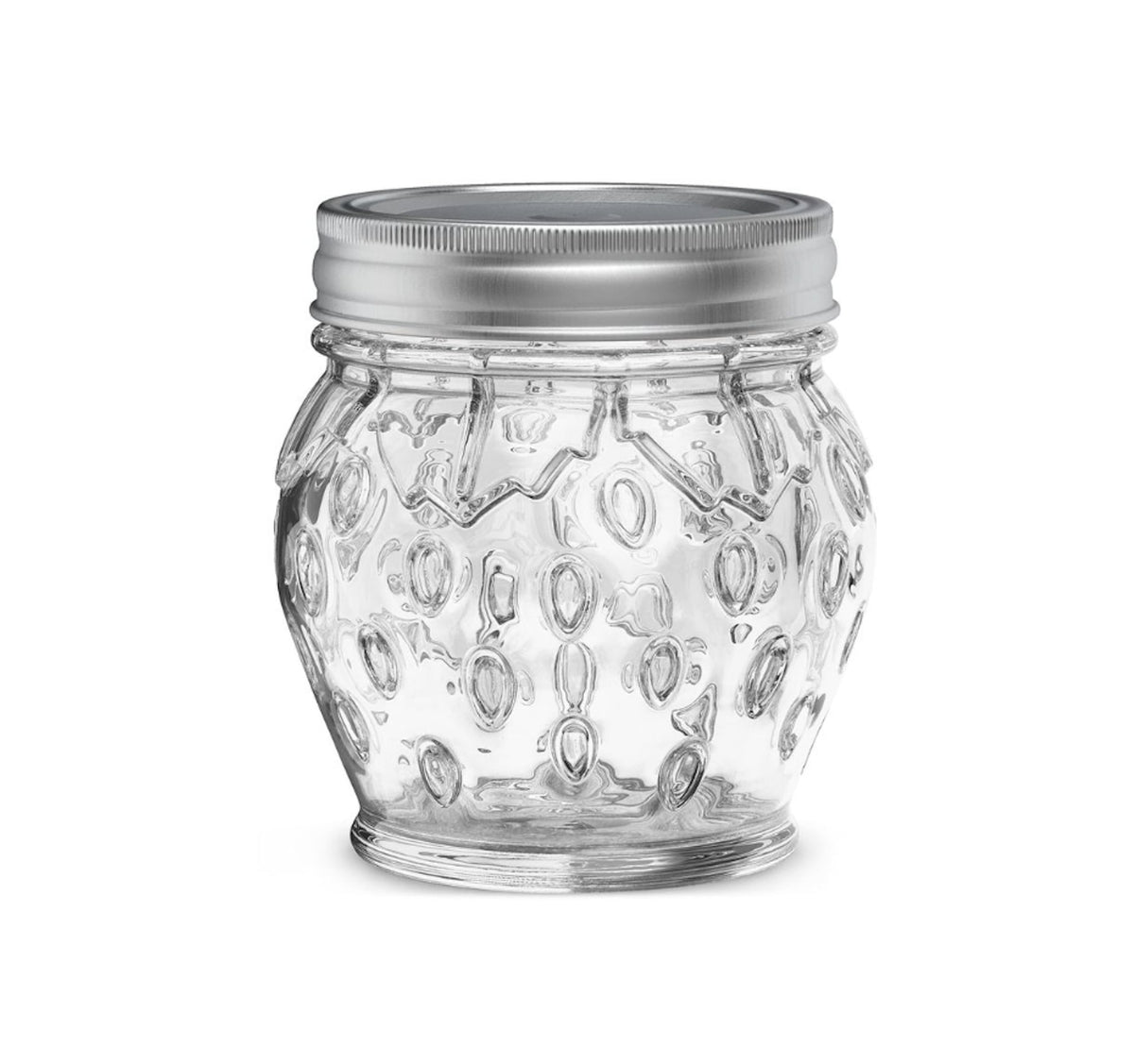 Mason Strawberry Jam Jar, Clear Glass, 13.5-oz/399-mL, 6-pk, Food Preservation Jars A1G1 - product image 1