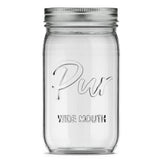 Mason Wide Mouth Canning Glass Jar with Lid & Band, 32-oz/946-mL, 12-pk M9V7 - product image 1