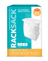 Rack Sack Expandable Kitchen Garbage Bag Holder, Fits 15-L or 21-L bags, Includes 5 bags I2V7 - product image 3
