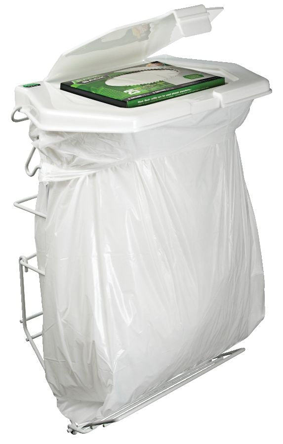 Rack Sack Expandable Kitchen Garbage Bag Holder, Fits 15-L or 21-L bags, Includes 5 bags I2V7 - product image 4