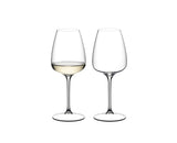Grape Collection White/Champagne Stemmed Wine Glass Set, 2-pc W7G6 - product image 1