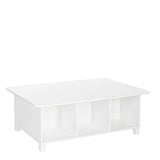 Home Kids' Desk, Activity & Play Table with 6 Storage Cubbies, For Bedroom/Playroom, White P9T5 - product image 1