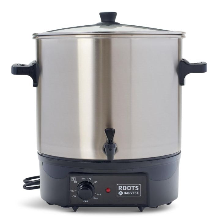 & Harvest Electric Bath Canner with Glass Lid & Stainless Steel Canning Rack N5O5 - product image 1