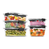 Brilliance Stainshield Mixed Plastic Food Storage Container, 12-pc Y1L3 - product image 1