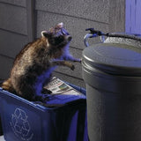 Plastic Circular Animal Stopper Garbage Can, Grey, 121-L W9Q0 - product image 5