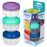 Mini Bites To Go Food Storage Container Set with Removable Dividers, 3-pk Y6Q1 - product image 1