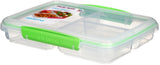 Multi Split Meal and Food Container, 820-mL (27.7 oz),with Dividers and Clips C7C8 - product image 1