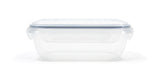 Clear Rectangular Clear Food Storage Container with Leakproof Lid, Nestable, 1.3-L T6Y8 - product image 1