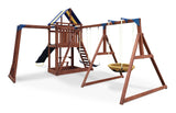 Grand Mesa Outdoor Wooden Play Centre, with Swings, Slide, Sandbox and More, Ages 5+ K6V3 - product image 1