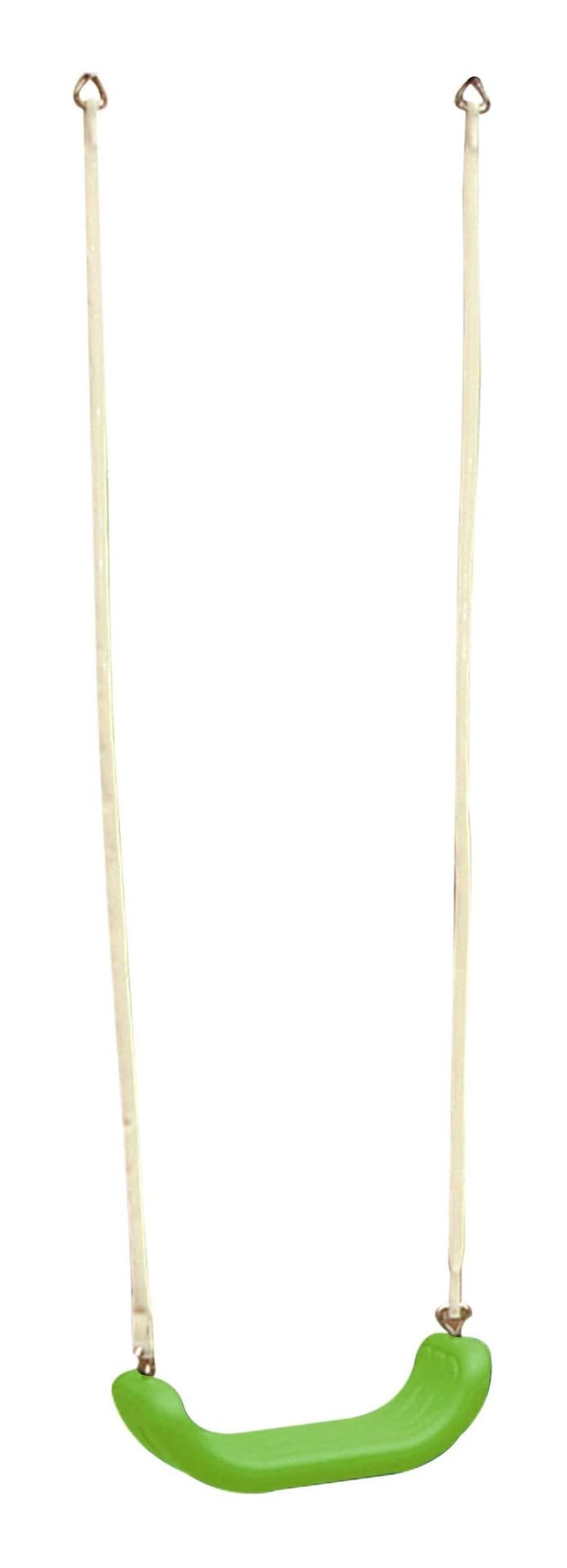 Outdoor Replacement Swing Seat with Two Rings and a Rope, Ages 4+, Green J5R0 - product image 1
