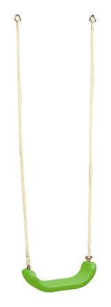 Outdoor Replacement Swing Seat with Two Rings and a Rope, Ages 4+, Green V2I6 - product image 1
