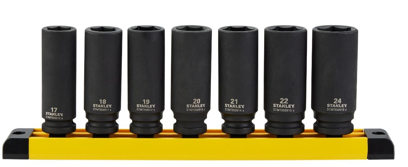 Pro 1/2-in Deep Impact Socket Set, Metric, 7-pc W6X2 - product image 1
