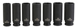 Pro 1/2-in Deep Impact Socket Set, Metric, 7-pc W6X2 - product image 2
