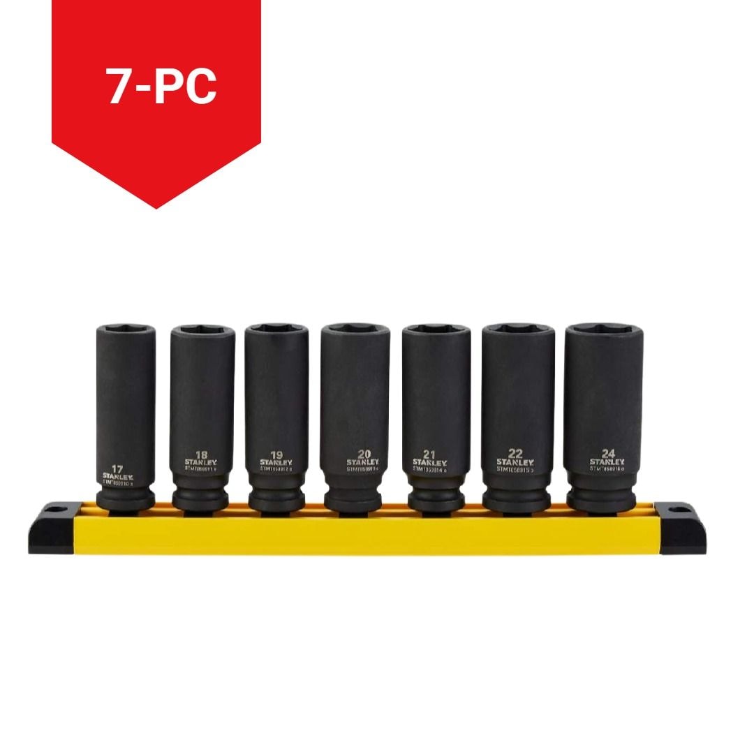 Pro 1/2-in Deep Impact Socket Set, Metric, 7-pc W6X2 - product image 4