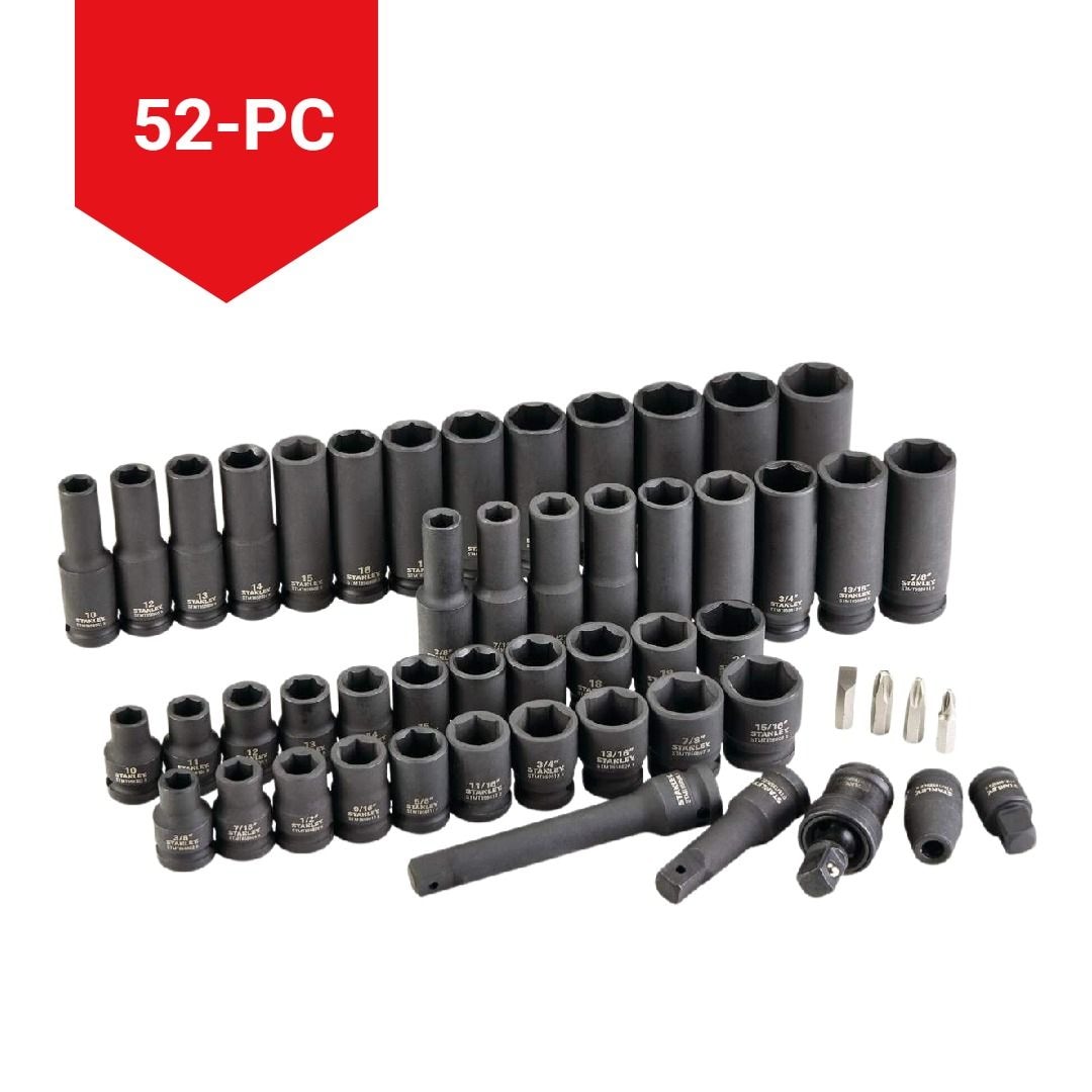 Pro 1/2-in Impact Socket Set, 52-pc N2K7 - product image 4