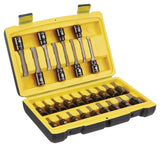 Professional Grade Black Chrome Hex Bit Socket Set, 27-pc, SAE/Metric W1P4 - product image 1