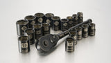 Professional Grade Black Chrome Socket Set, 19-pc, SAE/Metric R5D0 - product image 7