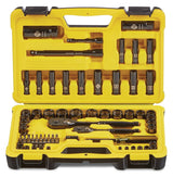 Professional Grade Black Chrome Socket Set, 70-pc, SAE/Metric X0Z9 - product image 1
