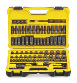 Professional Grade Black Chrome Socket Set, 99-pc, SAE/Metric Z9I9 - product image 1