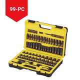 Professional Grade Black Chrome Socket Set, 99-pc, SAE/Metric Z9I9 - product image 5
