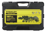 Professional Grade Black Chrome Socket Set, SAE/Metric, 197-pc J8M5 - product image 3