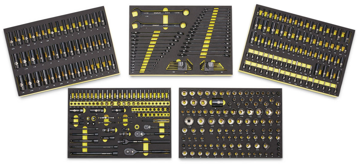 Professional Grade Black Chrome Socket Set, SAE/Metric, 427-pc D8G2 - product image 2