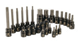 Professional Grade Black Chrome Torx Bit Socket Set, 26-pc, SAE/Metric B0G7 - product image 6