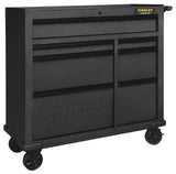 Rolling Tool Storage Cabinet with 7 Drawers, Power Bar with USB, Black, 42-in F3E9 - product image 1