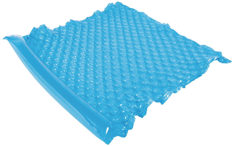 and Finn Floating 2-Person Mat Pool Float/Lounger, Blue, 85 1/2 x 72-in D5D0