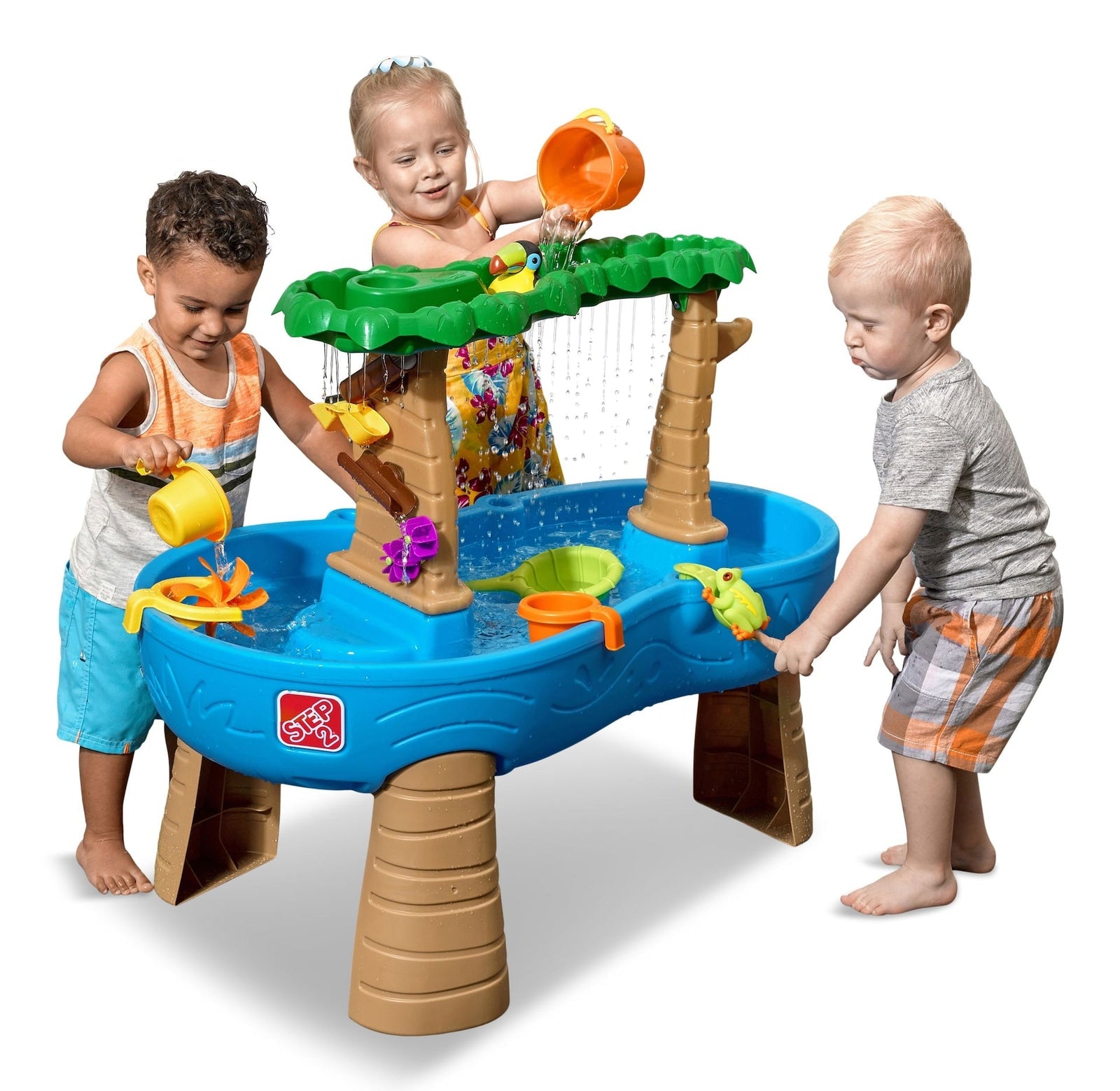 2 Tropical Rain Forest Water Table with Accessories, Ages 1.5+ W7E8 - product image 1