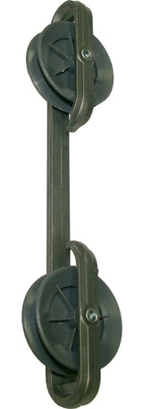 Zinc Clothesline Spacer with Wheels, 10-in K4Y5 - product image 1
