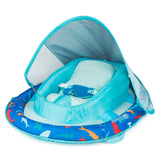 Floating UV-Protected Infant Spring Float with Handles & Sunshade, Shark Design, Ages 3-9 months C9I5 - product image 1