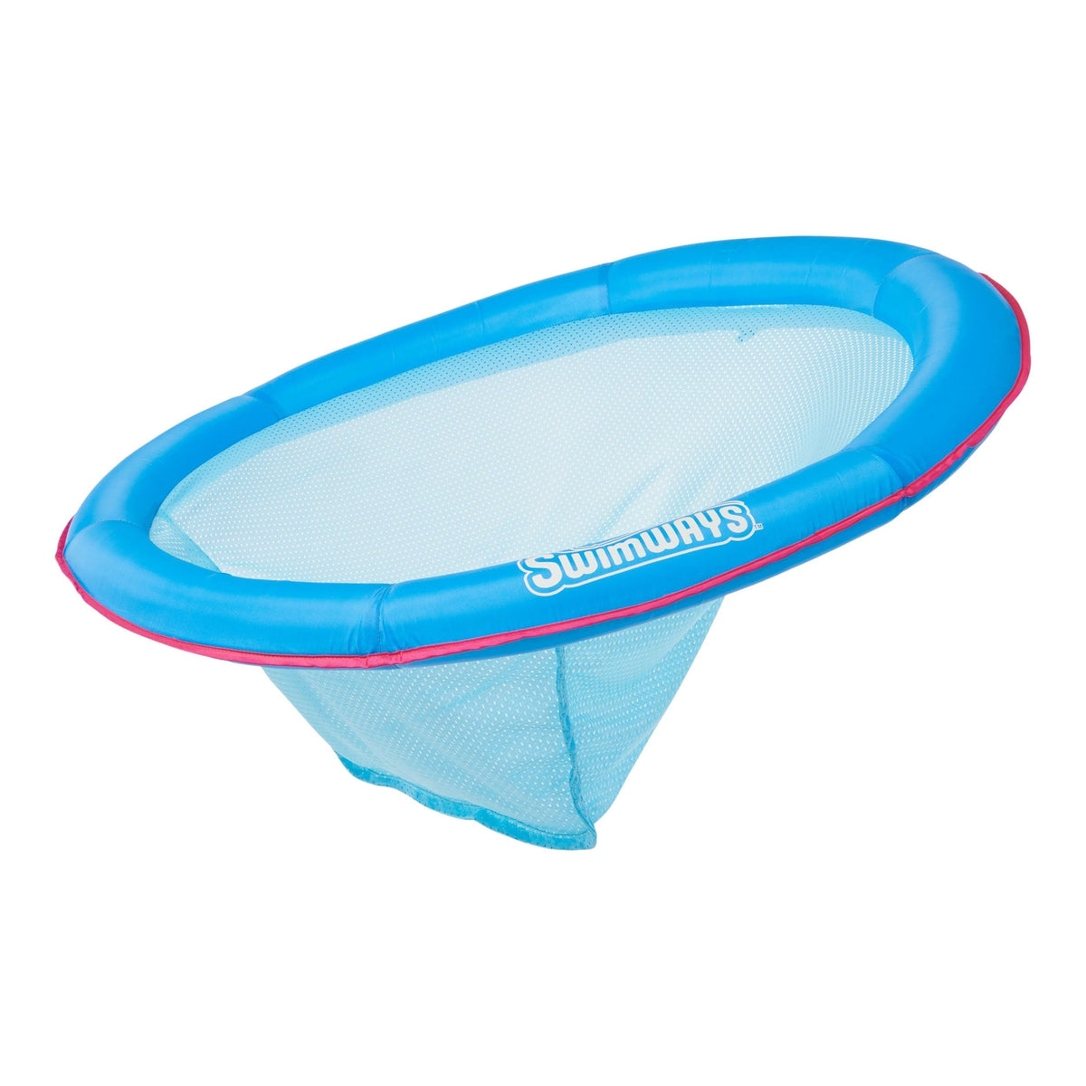 Spring Float Papasan Round Pool Lounger, Blue D4S0 - product image 1