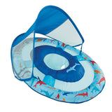 Sun Canopy Inflatable Baby Spring Float for Kids 9-24 Months, Shark Design C8G2 - product image 1