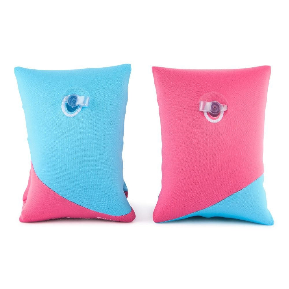 Swimmies Fabric-Covered Kids' Arm Floats, Swim Aid, Blue, Ages 3+ J5W4 - product image 1