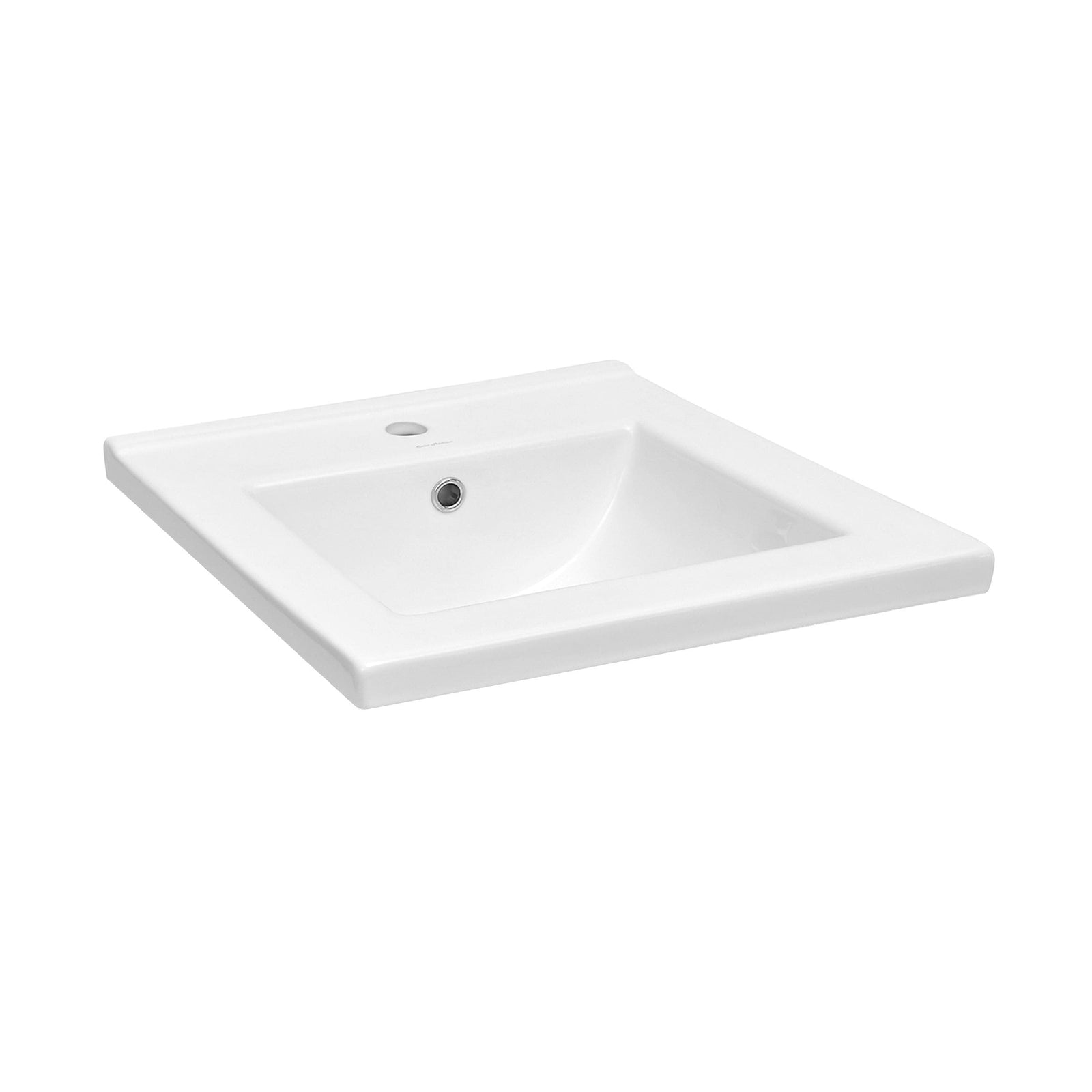 Ceramic Square Vanity Sink Top, 18-in M9N7 - product image 2