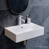 Claire Rectangle Wall-Mount Bathroom Sink, 24-in U5R0 - product image 6