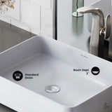 Concorde Rectangle Ceramic Vessel Sink A2J7 - product image 6