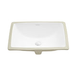 Plaisir 18.5 Rectangular Under-Mount Bathroom Sink V9C7 - product image 1