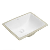 Plaisir 18.5 Rectangular Under-Mount Bathroom Sink V9C7 - product image 2