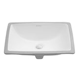 Plaisir Rectangular Undermount Bathroom Sink, 21-in C9B3 - product image 1