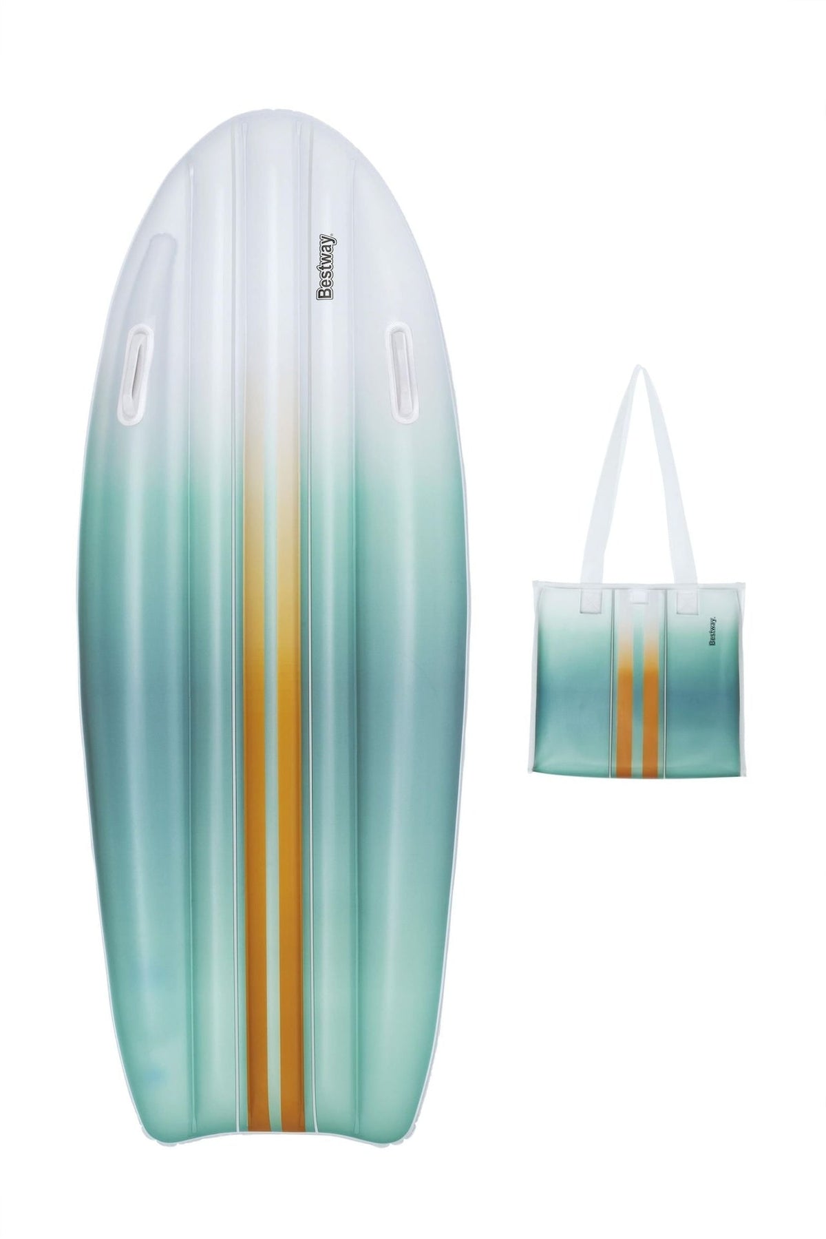 Cyan Beach Tote & Matching Inflatable Float Set, 13-in R8U0 - product image 1